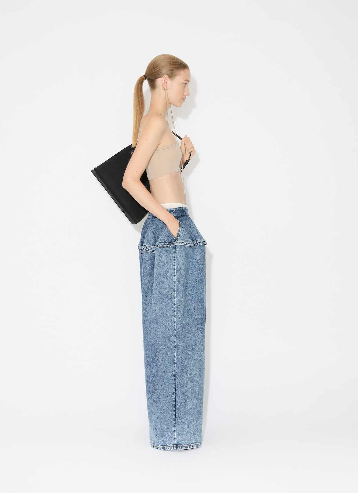 BASQUE JEANS ALAÏA BLUE  BASQUE JEANS